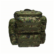 multiple pouches hiking canvas military camouflage outdoor backpack