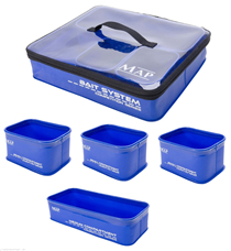 EVA Complete Bait Set / Course Carp Fishing Luggage