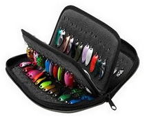 Fishing Spoon Lure Bag Storage Spoon Lure Bait Cast Wobbler Bag
