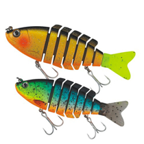 Hard Fishing Lure Bait Multi Jointed