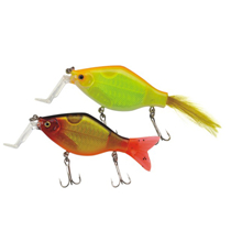 Wobbling Lure Rolling Plastic Bass Bait