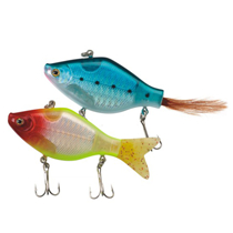Wiggling Lure Hard Bait Plastic Fishing