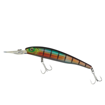 Plastic Bass Bait Fishing Wobbler Wobbling
